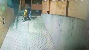 Ladrones en Bogotá golpean a una mujer al intentar robarle su alcancía