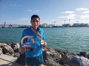 Guatemala en el podio del medio maratón Miami 2020 