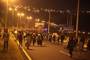 Cierres viales en Quito por Romería de El Quinche