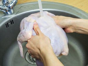 ¿Por qué lavar el pollo antes de cocinarlo es muy peligroso?