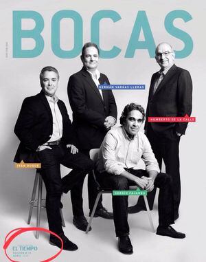 Polémica por portada de la revista Bocas en la que no sale Gustavo Petro