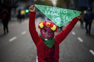 Argentina y los pañuelos verdes para apoyar la legalización del aborto