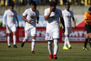 La U sigue sufriendo tras el fracaso en Copa Chile y deberá volver al Torneo sin sus delanteros estelares