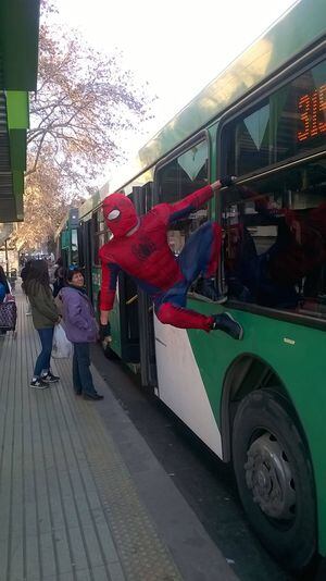 "Estúpido y Sensual Spiderman": el “superhéroe” chileno que baila sexy y es un fenómeno viral