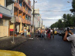 Tanque de gas explotó en vivienda de Santo Domingo