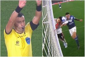 “Para mí es gol”: audio del VAR revela cómo Roberto Tobar cambió de opinión en su polémico cobro en el River-Vélez