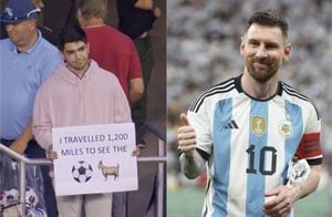 Todo por Lionel: Hincha viajó casi dos mil kilómetros para ver a Messi jugar por el Inter Miami y estaba de vacaciones