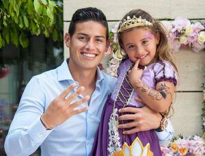 ¡Para derretirse! Así fue la tierna sorpresa de Salomé para James Rodríguez