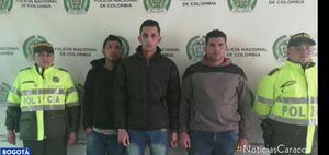Estos tres hombres fueron deportados por robar en Bogotá