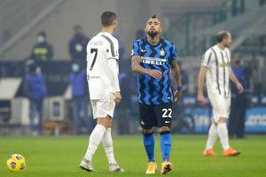 El "Rey" alza la voz en Italia: "Con este gol le digo a la gente de Inter que Vidal está ahí, al cien por ciento"