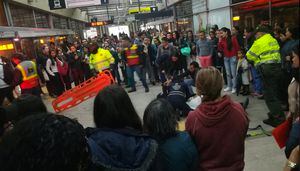 Otro hombre murió en una estación de TransMilenio por presunto infarto