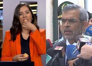 “Dejen tomar desayuno por favor”: Periodista de Chilevisión sufre chascarro en noticiero en vivo