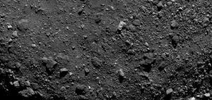 NASA divulga nova imagem que revela extremo norte do asteroide Bennu