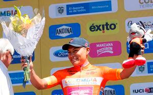 El ecuatoriano Jonathan Caicedo, primer líder del Tour Colombia