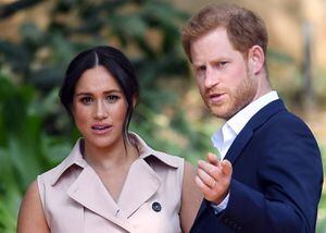 La tierna fotografía de Meghan Markle y el príncipe Harry con la que anunciaron que serán padres por segunda vez